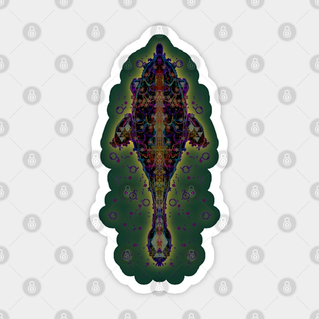 Pisces 1c Jade Sticker by Boogie 72